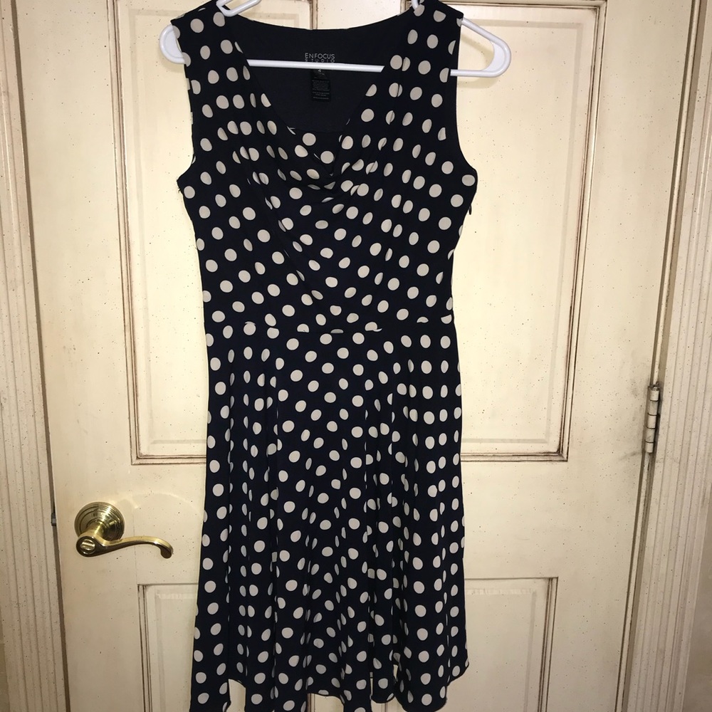 Polka dot Enfocus dress